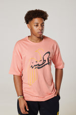 Rebellious Elegance Regular Size pink T_Shirt