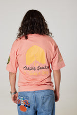 Chasing Success Oversized Cotton T-Shirt United Kingdom