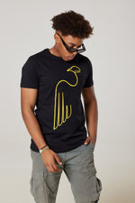 Big Yellow Bird Regular Size short sleeve t shirt