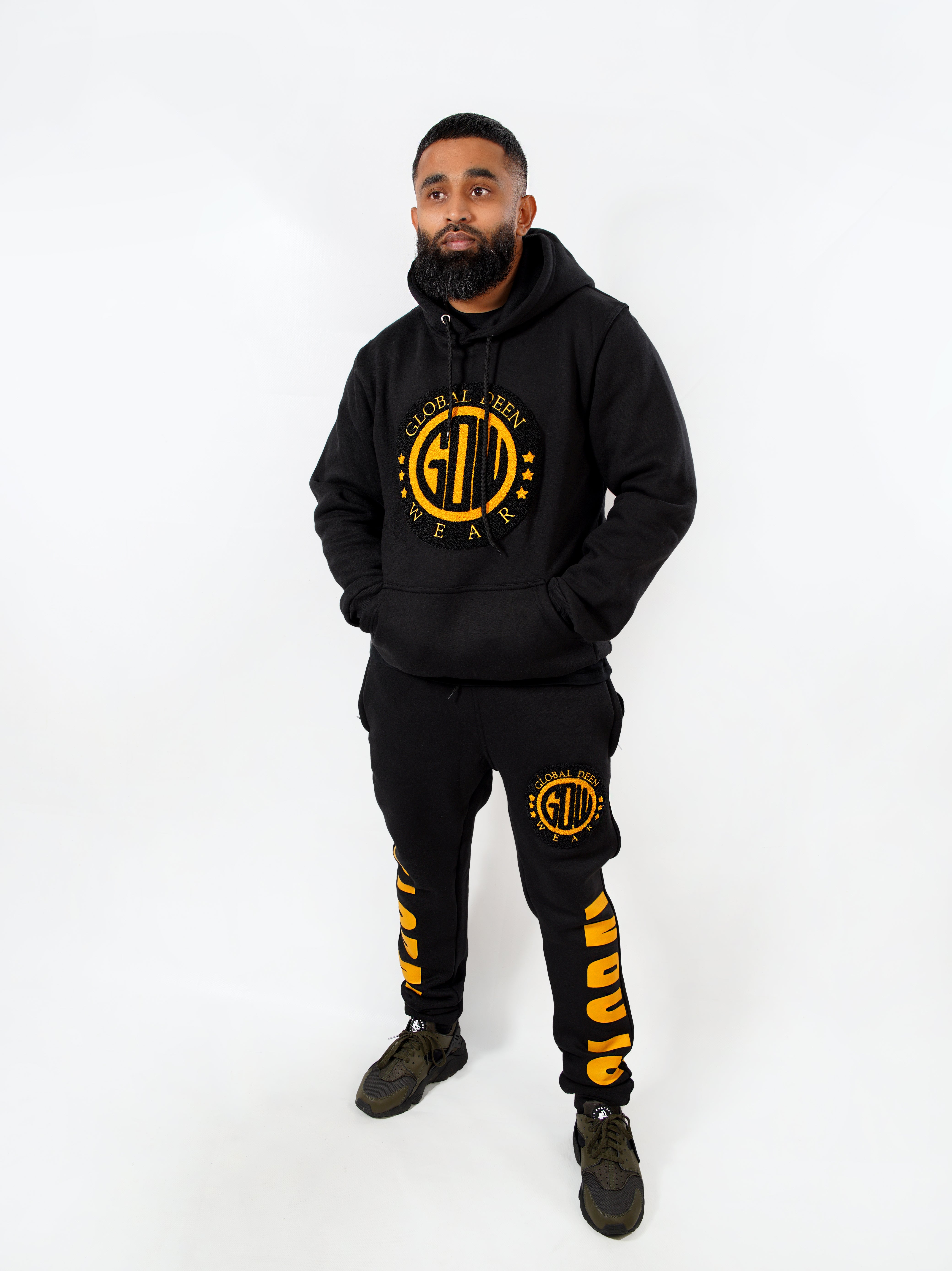 Global Empire Tracksuit with chenile embroidery